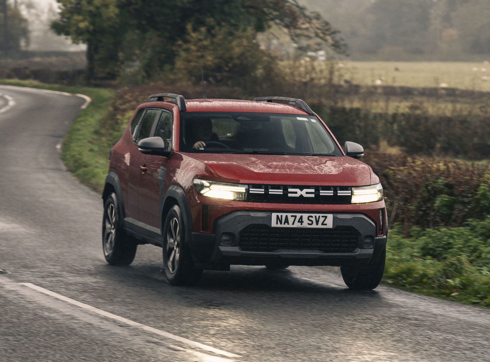 Dacia Duster - front, dynamic